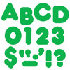 Green 4" Casual Uppercase Ready Letters, 6 Packs - T-458BN