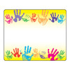 Rainbow Handprints Terrific Labels, 36 Per Pack, 12 Packs