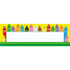 Colorful Crayons Desk Toppers Name Plates, 36 Per Pack, 6 Packs