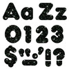 Black Sparkle 4" Casual Combo Ready Letters, 3 Packs - T-79944BN