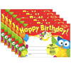 Happy Birthday Owl-Stars! Recognition Awards, 30 Per Pack, 6 Packs