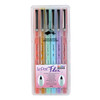 LePen Flex Marker, Brush Tip, Pastel, 6 Colors