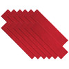 Crepe Paper, Red, 20" x 7-1/2', 12 Sheets