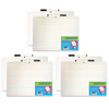 Two-Sided Primary Ruled/Blank Dry Erase Board with Attached Marker, 9" x 12", Pack of 3