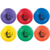 Plastic Disc, 125g, Assorted Colors, Pack of 6