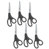 KleenEarth Basic 8" Scissors, Bent, Pack of 6 - ACM15584-6