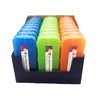 Pencil Box, Double Sided, Assorted Colors, Pack of 24