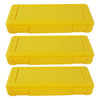 Ruler Box, Yellow, Pack of 3