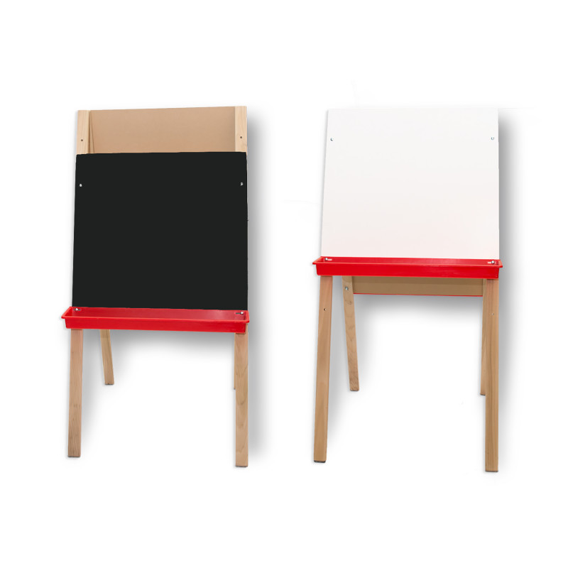 Two Level Eisel Adjustable Double Easel, Black