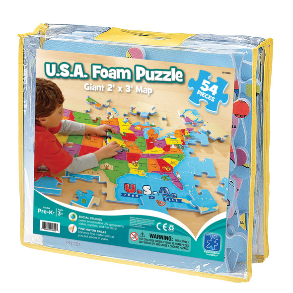 USA Foam Map Puzzle - EI-4809