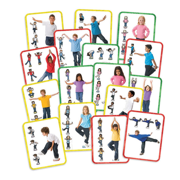 Body Stepping Stones Exercise Cards - R-62013