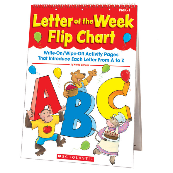 Letter of the Week Flip Chart - SC-9780545224178