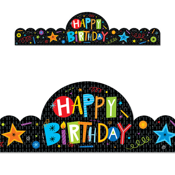 Happy Birthday Crowns, Pack of 30 - CTP2817