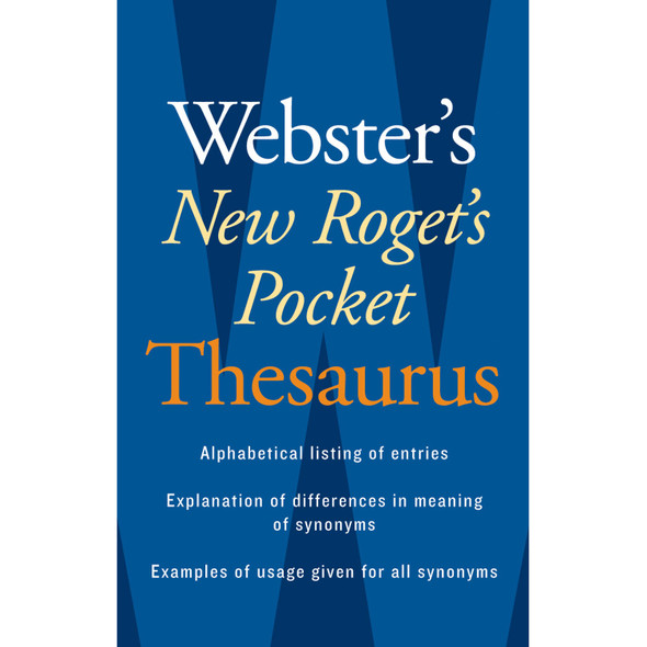 Webster's New Roget's Pocket Thesaurus, Pack of 6 - AH-9780618953202BN