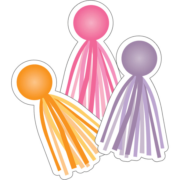 Hello Sunshine Tassels Cut-Outs, Pack of 36 - CD-120557