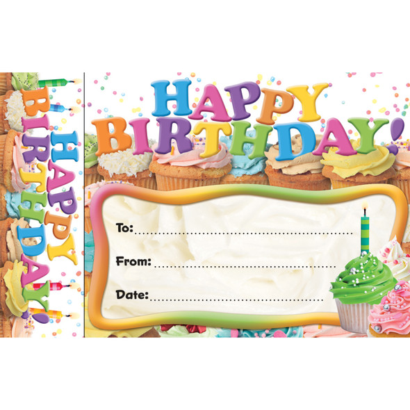 Happy Birthday Cupcakes Bookmark - EP-3024