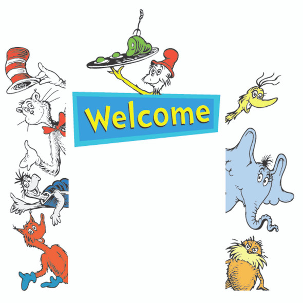 Dr. Seuss Welcome Go-Arounds, 8 Pieces Per Set, 3 Sets - EU-842660BN - 005098