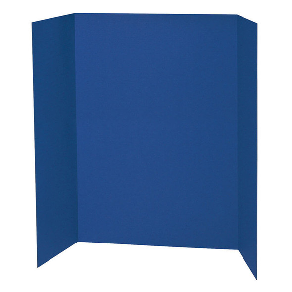 Presentation Board, Blue, Single Wall, 48" x 36", Pack of 6 - PAC3767BN