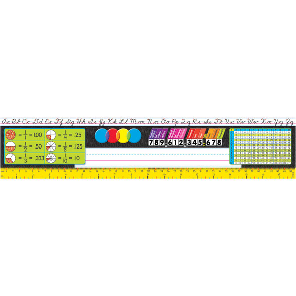 Modern Desk Toppers Reference Name Plates, Grades 3-5, 36 Per Pack, 3 Packs - T-69406BN - 005089