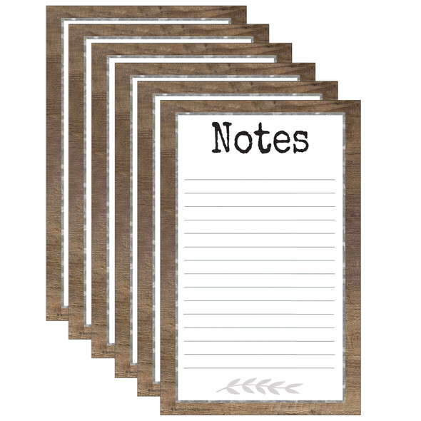 Home Sweet Classroom Notepad, 50 Sheets, Pack of 6