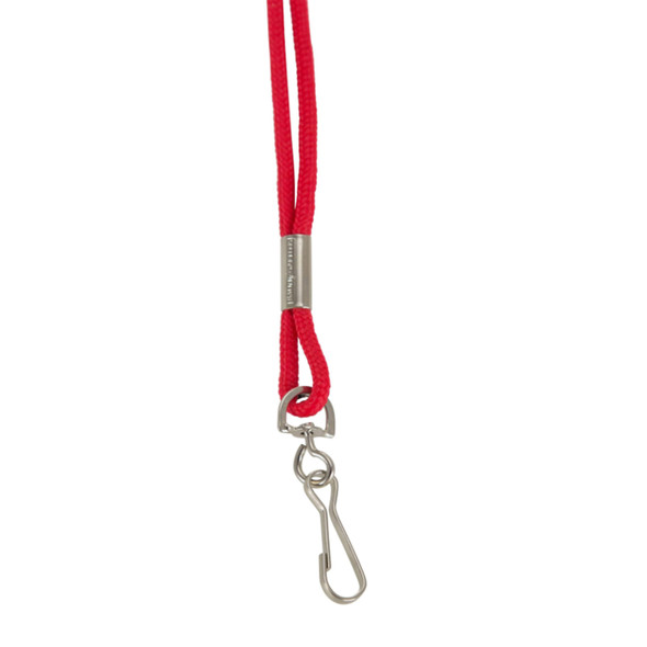 Standard Lanyard Hook Rope Style, Red, Pack of 24 - BAUM68902BN