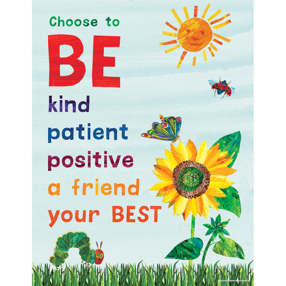 World of Eric Carle Classroom Rules Chart, Pack of 6