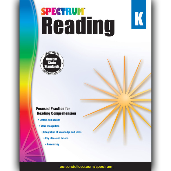 Reading Workbook, Grade K, Paperback - CD-704578