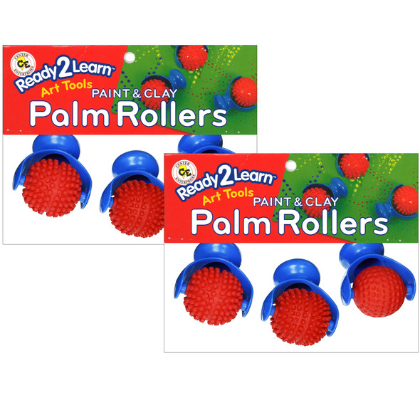 Palm Dough Rollers - Set 1 - 3 Set - 2 Sets - CE-6671BN - 005646