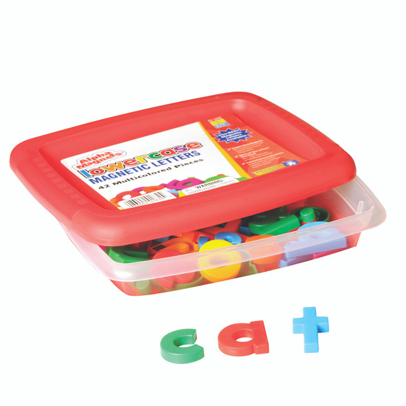 AlphaMagnets Multicolored Lowercase, 42 Pieces - EI-1632
