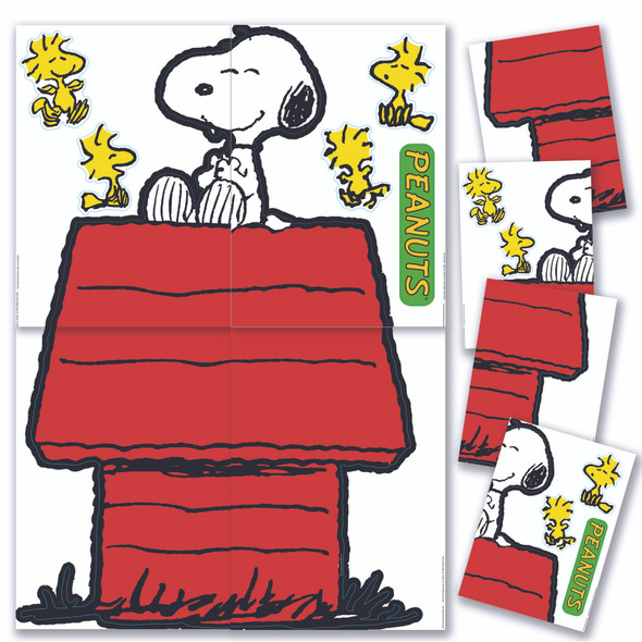 Giant Character Snoopy and Dog House Bulletin Board Set - EU-847611