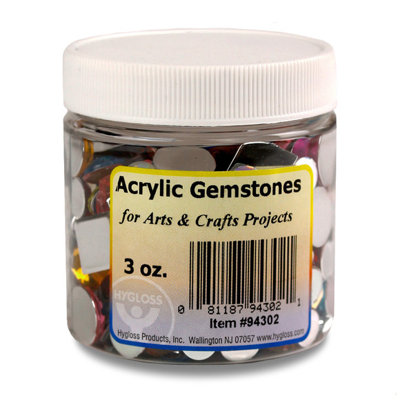Acrylic Gemstones 3 Oz