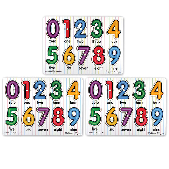 See-inside Alphabet Peg Puzzle, Pack of 3 - LCI3273BN