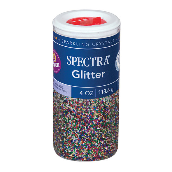 Glitter Sparkling Crystals, 4 oz., Pack of 6