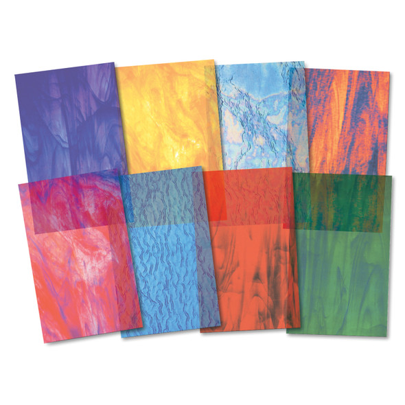 Stained Glassine Paper, 3 pks - R-15257BN