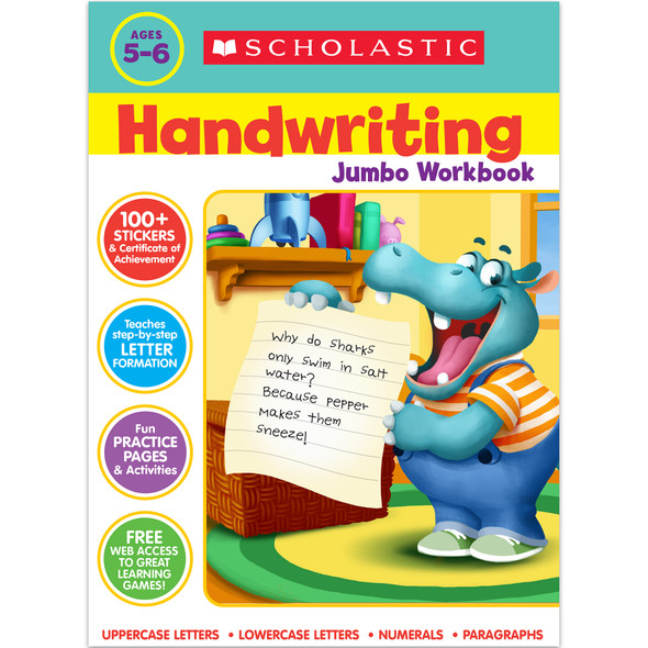 Handwriting Jumbo Workbook - SC-752454