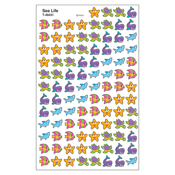 Sea Life superShapes Stickers, 800 ct - T-46031