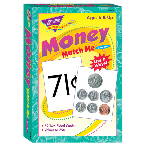 Money Match Me Cards - T-58003