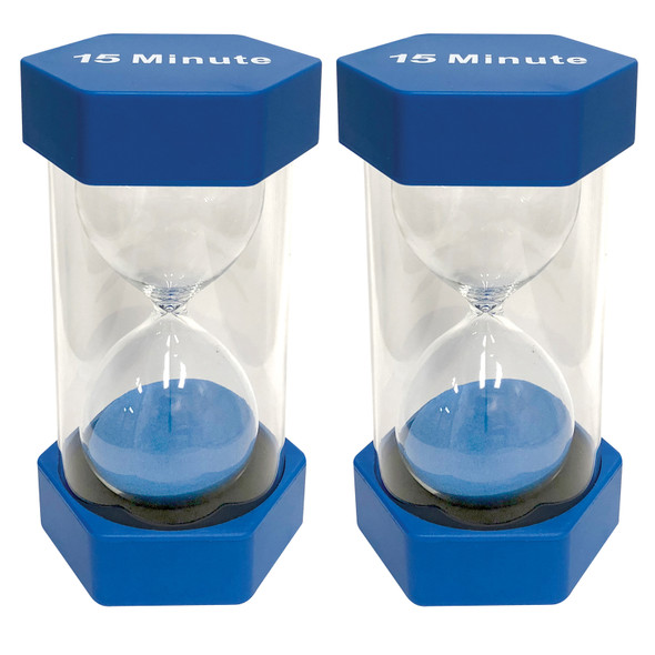 15 Minute Sand Timer - Large, Pack of 2 - TCR20886BN