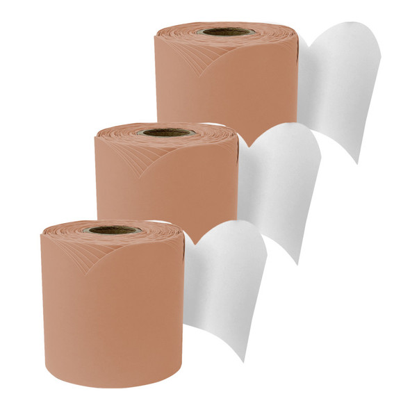 Rolled Scalloped Bulletin Board Border, Cinnamon Spice, 65 Feet, Pack of 3 Rolled Scalloped Bulletin Board Border, Cinnamon Spice, 65 Feet, Pack of 3
