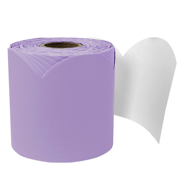 Rolled Scalloped Bulletin Board Border, Lilac, 65 Feet