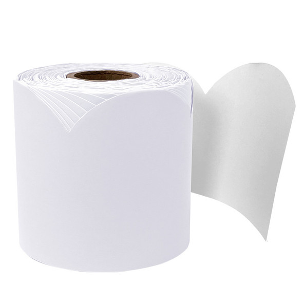 Rolled Scalloped Bulletin Board Border, Whisper Gray, 65 Feet Rolled Scalloped Bulletin Board Border, Whisper Gray, 65 Feet