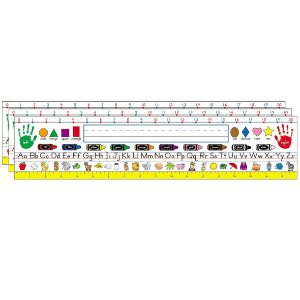 Traditional Manuscript Nameplates, Grade K-3, 36 Per Pack, 3 Packs Traditional Manuscript Nameplates, Grade K-3, 36 Per Pack, 3 Packs
