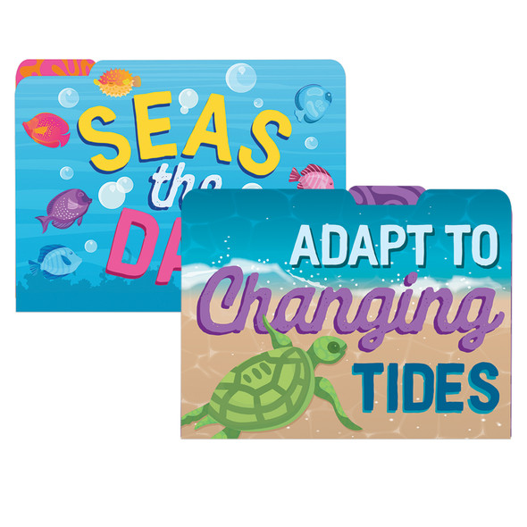 Seas the Day File Folders, Pack of 4