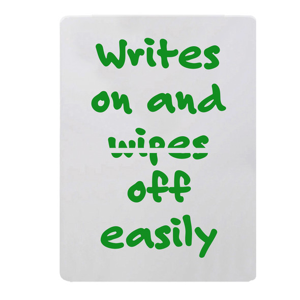 Dry Erase Board, 9.5" x 12", Pack of 6 Dry Erase Board, 9.5" x 12", Pack of 6