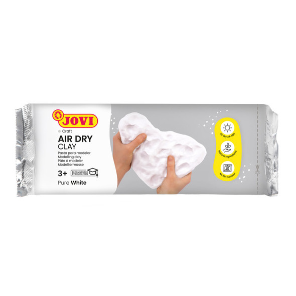 Air Dry Clay, White, 2.2lb Bar