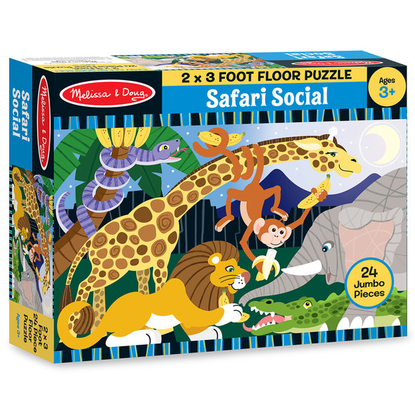 Safari Social Floor Puzzle