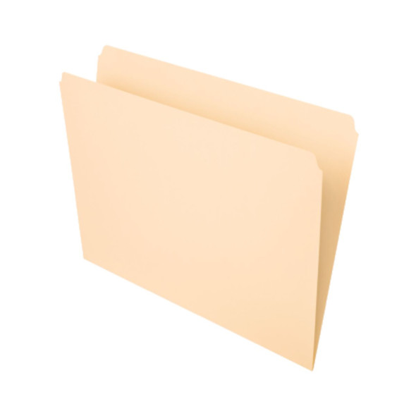 File Folders, Letter Size, Manila, Straight Cut, Box of 100 File Folders, Letter Size, Manila, Straight Cut, Box of 100