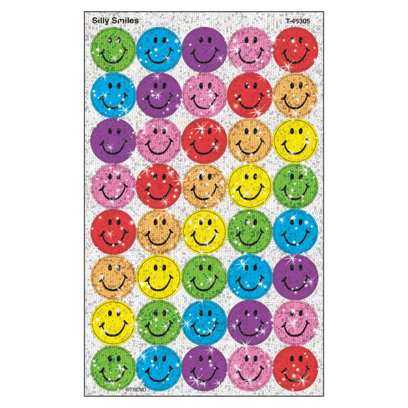 Silly Smiles superSpots® Stickers-Sparkle, 160 ct Silly Smiles superSpots® Stickers-Sparkle, 160 ct