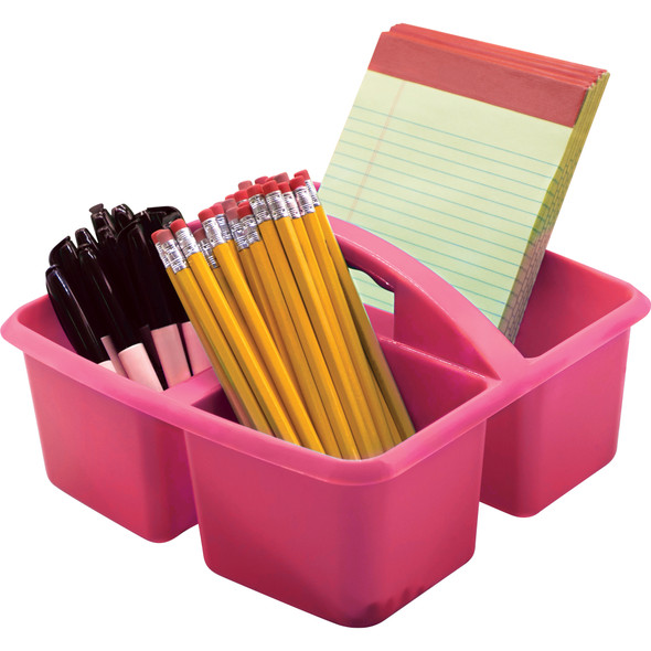 Pink Plastic Storage Caddy