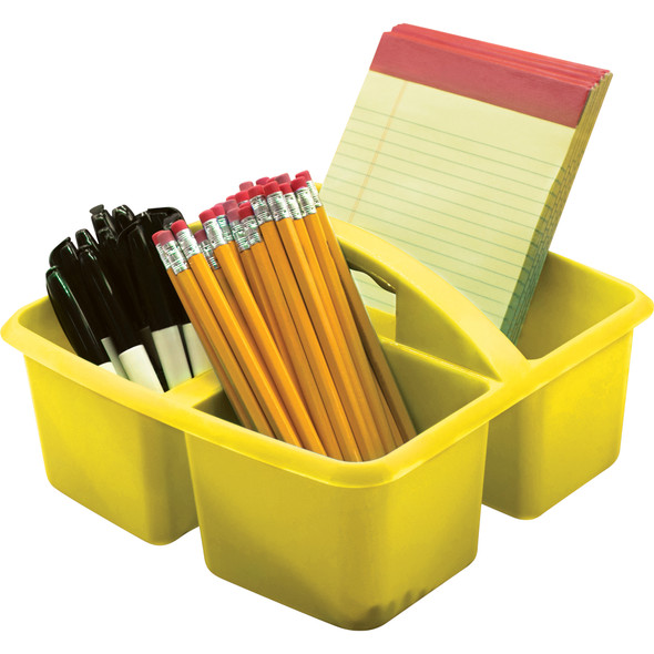Yellow Plastic Storage Caddy Yellow Plastic Storage Caddy